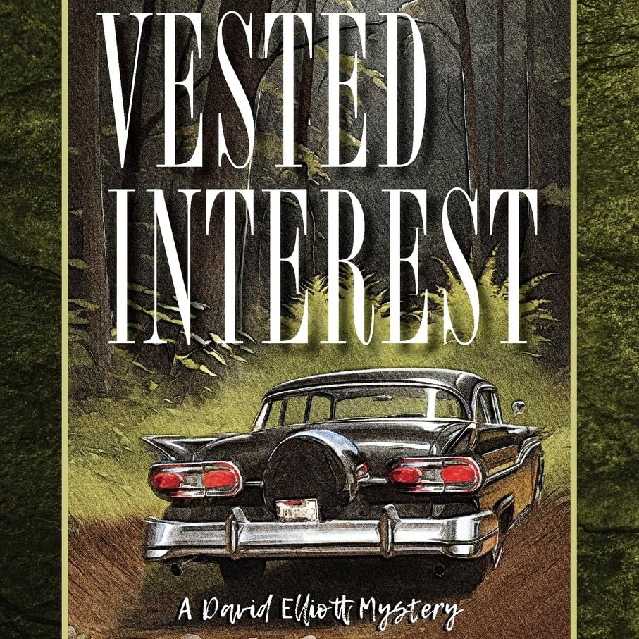 BPegged's tweet image. This was an enjoyable new mystery find for me! Check out my review of Vested Interest by Baily Herrington (@PressGatekeeper) at Foreword: forewordreviews.com/reviews/vested…