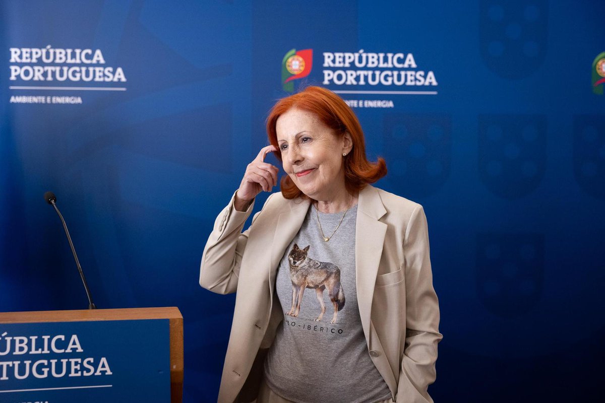 ambiente_pt's tweet photo. A Ministra do Ambiente e Energia, Maria da Graça Carvalho, presidiu hoje à sessão pública de lançamento do Programa Alcateia 2025-2035, um programa que visa a conservação do Lobo-Ibérico em Portugal
#MAEN #biodiversidade #Alcateia #ICNF #ambiente https://t.co/4Lr9nzJmVc