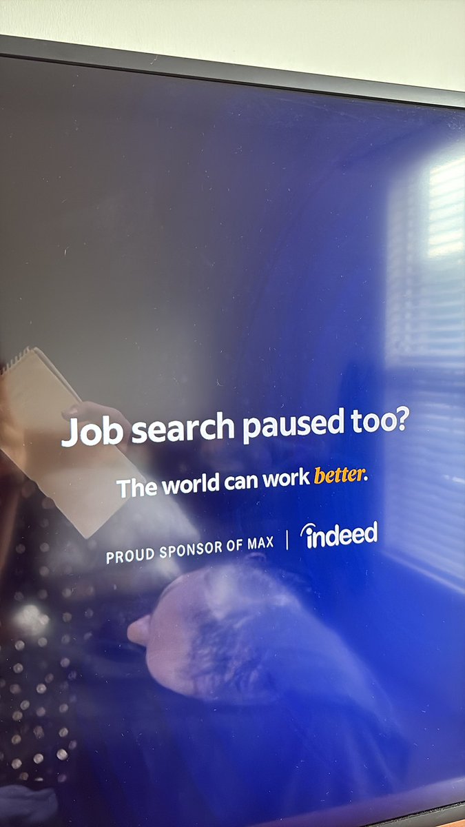 did HBO just call me unemployed for bingeing a show (which is the only reason I signed up for their subscription) while deep cleaning my house all day??