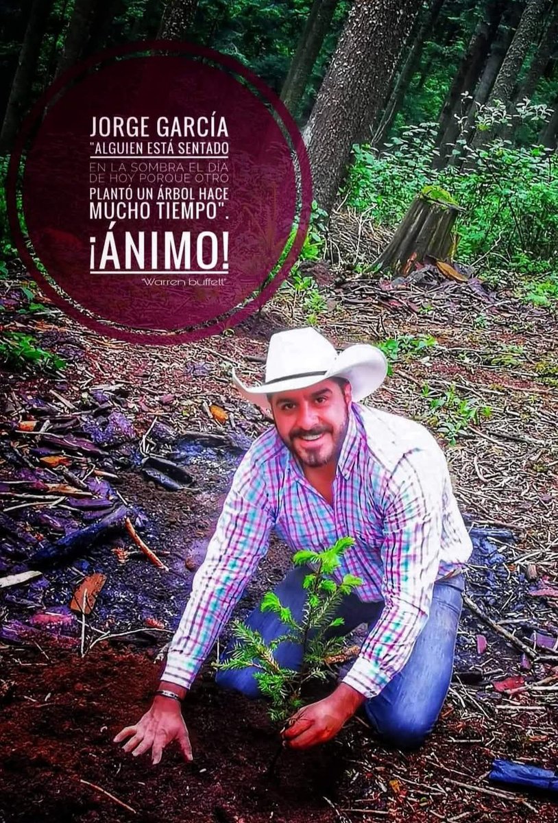 CoqueGarciaG's tweet photo. 🌱 Hoy, en el Día Internacional de la #ConservaciónDelSuelo, hacemos conciencia con gran compromiso. Recuerdo una frase muy interesante "Un estadista es aquel que siembra un árbol, sabiendo que él no disfrutará de su sombra"  #Ánimo #CoqueGarcía https://t.co/kFUtf4g2IA