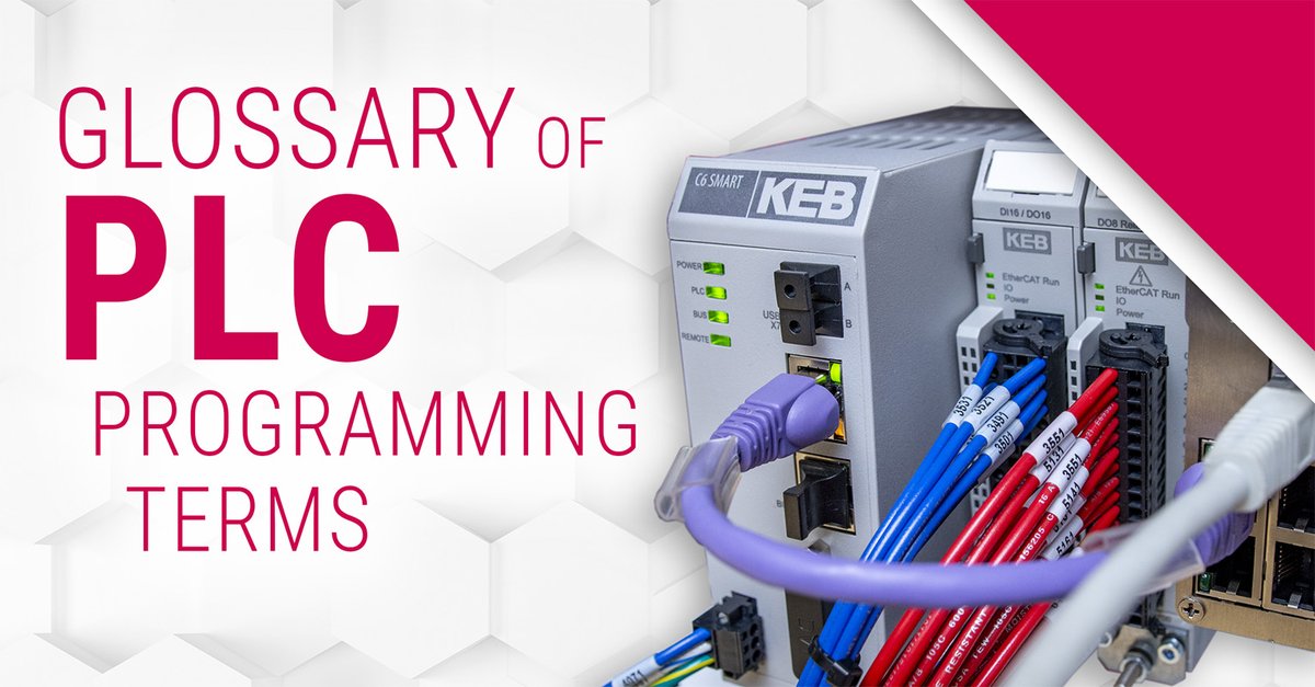 KebAmerica's tweet image. This glossary of PLC abbreviations and programming terms will assist you in understanding common terminology used in the industrial automation industry.  kebamerica.com/blog/glossary-…

#plcprogramming #plc #industrialautomation #controlpanels #industrialcontrol #controlpanel…