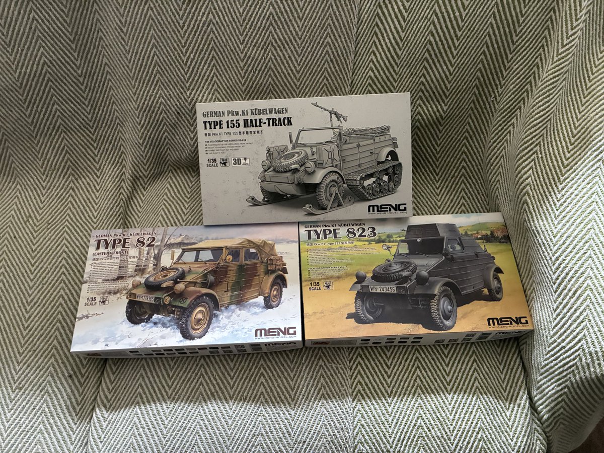 Just need the North Africa one now , the 3D printed parts for the half track version are spot on 🙌🙌 Meng do some very nice kits