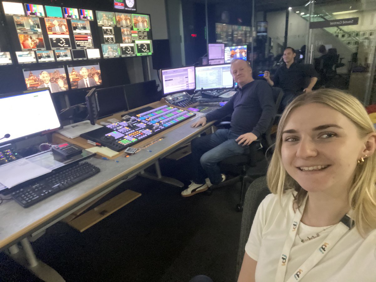 Natalie Higgins 🦉 (@natalieahiggins) on Twitter photo Lovely to produce the fab <a href="/mbillingtonitv/">Michael Billington</a> with PS team Rich and Mark for my last late bulletin at <a href="/itvcalendar/">ITV News Calendar</a>. Bitter sweet night before moving onto pastures new in a few weeks… catch us in a few minutes Lovely to produce the fab <a href="/mbillingtonitv/">Michael Billington</a> with PS team Rich and Mark for my last late bulletin at <a href="/itvcalendar/">ITV News Calendar</a>. Bitter sweet night before moving onto pastures new in a few weeks… catch us in a few minutes