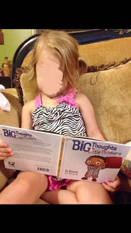 A scholar in the making! Big Thoughts For Little Thinkers: The Scripture a.co/d/6BFDfGY