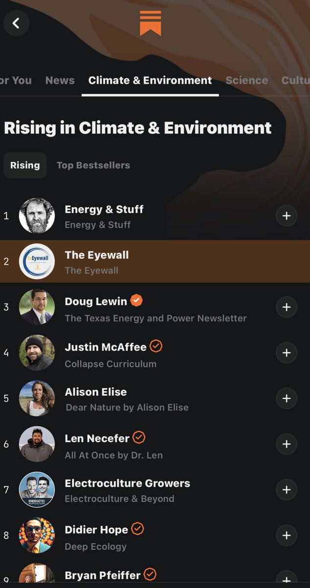TheEyewallWx's tweet image. We are the #2 rising climate/environment blog on Substack. We are grateful for everyone’s support and will continue to report out on the weather and related issues without hype and with facts.