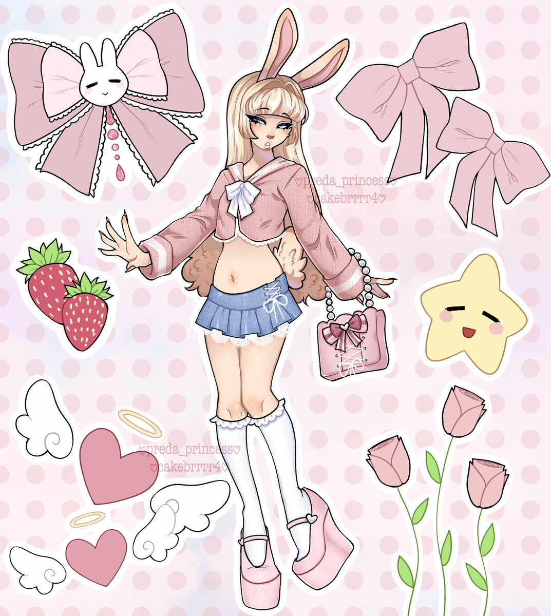 cakebrrrr4's tweet image. Bunny girl v2