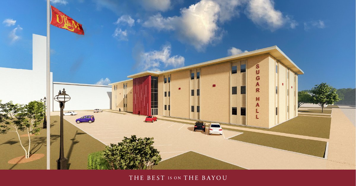 ULM_Official's tweet image. The University of Louisiana Monroe is one step closer to the complete renovation of Sugar Hall, which houses several health science programs, thanks to the support of the Louisiana State Legislature.
Going into the 2025 regular legislative session, ULM requested $14 million, in…