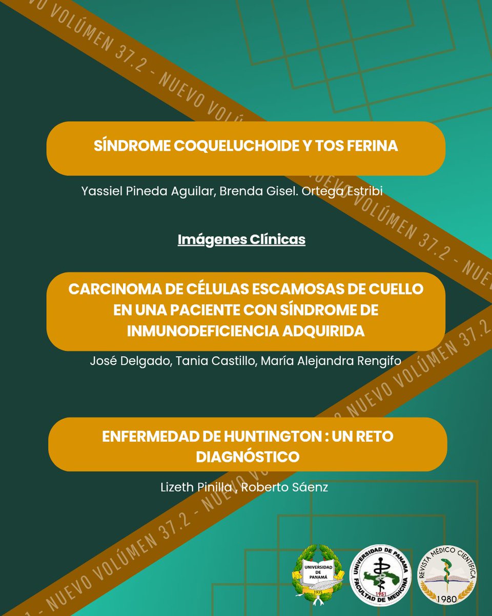 Anuncio de la Publicación del Volumen 37.2 de la Revista Médico Científica📰

Nos complace informar a nuestra comunidad que la Revista Médico Científica ha publicado su Volumen 37.1.

Para acceder a los artículos, les invitamos a visitar el portal: 
revistas.up.ac.pa/index.php/revi…