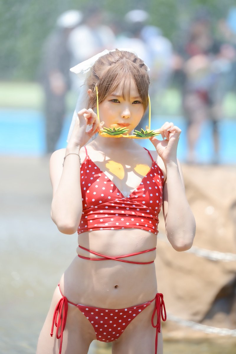 20250703 真夏の水着祭in東京サマーランド いっちゃん🍍 #松本いちか