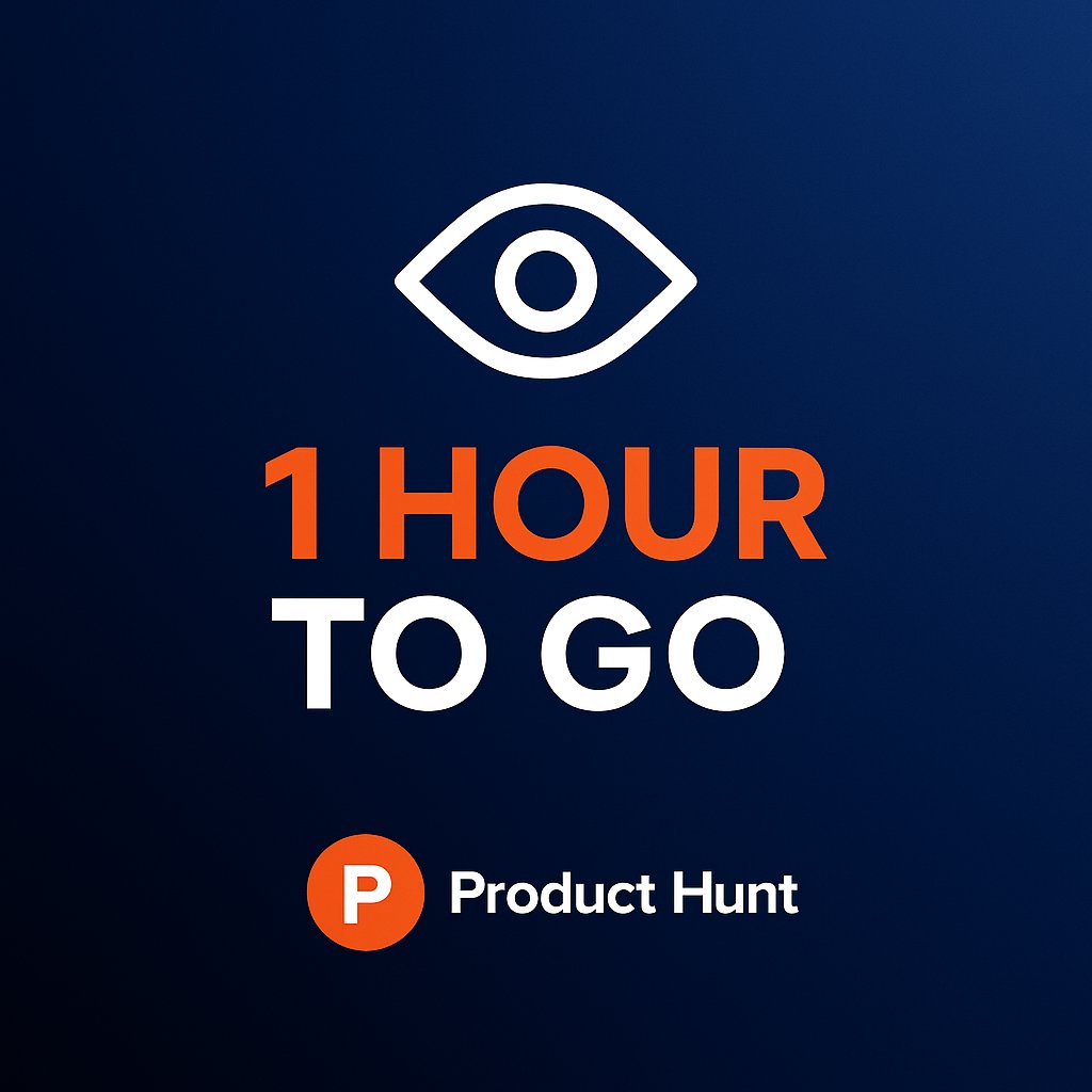 polygr_ai's tweet image. ⌛ Just 1 hour left until our Product Hunt debut. We’ve poured our hearts into this, your support means the world. See you there! Come support us

producthunt.com/products/liarl…

#1HourToGo #ProductHunt #Countdown #StayTuned #TechLaunch #EthicalAI #DeceptionDetection #LieDetection