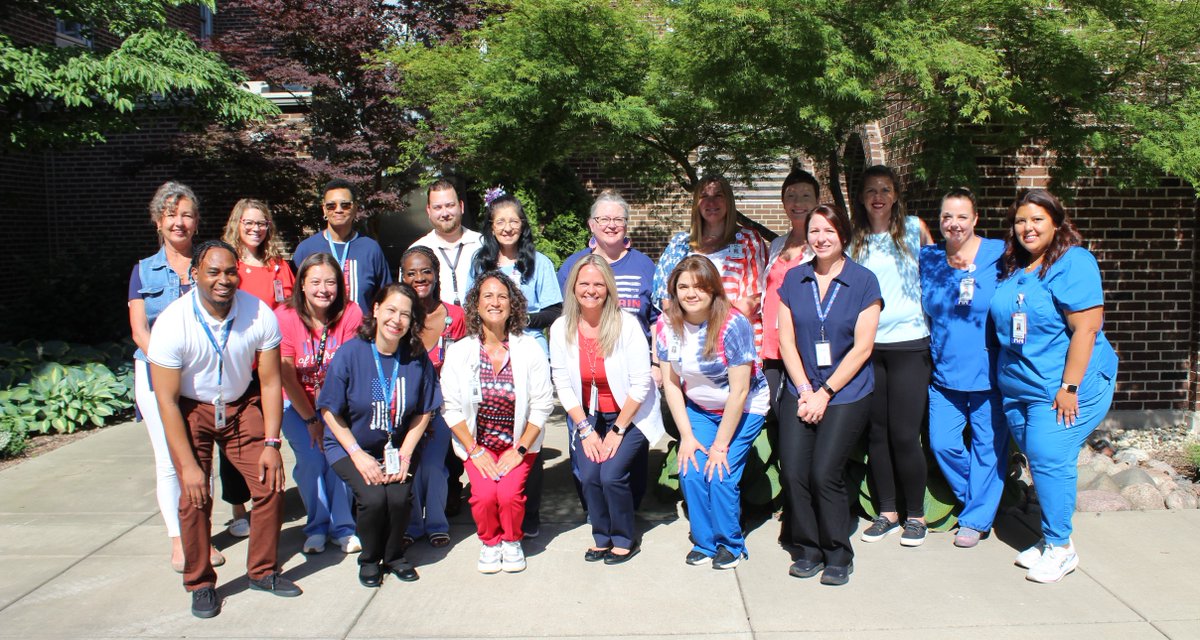 MyPowersHealth's tweet image. Powers Health employees got into the patriotic spirit last week by donning red, white and blue to celebrate Independence Day!
#USA #FourthOfJuly #IndependenceDay #PowersHealth #NWI