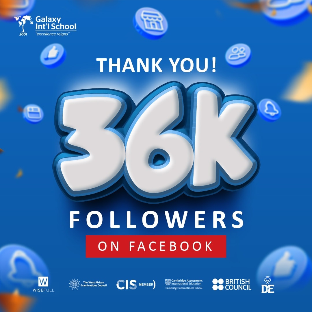 galaxyintschool's tweet photo. We hit 36K followers on Facebook! 🎉
A massive THANK YOU to our Galaxy community! 🌍💙
Your support fuels our mission to lead with academic excellence and global values.
📍 Galaxy Int’l School — Where Excellence Reigns
#GalaxyInternationalSchool #GlobalLearning #TopSchoolGhana https://t.co/0RxbSH7WAF
