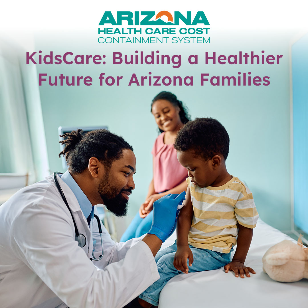 AHCCCSgov's tweet photo. #DYK? KidsCare, through AHCCCS, provides affordable health insurance for Arizona youth under 19 in qualifying households. 💙 

Learn more and apply: https://t.co/5oxCNqv9Wc  

#ArizonaKids #HealthCareForKids #AffordableCoverage #AHCCCS #KidsCare #HealthyKidsHealthyFuture https://t.co/bDmVc5k0Ay