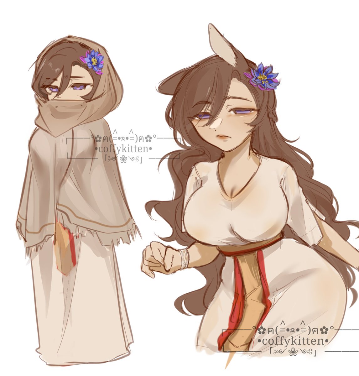 CoffyCatSoft's tweet image. #OC ? 
#originalcharacterart #sketches