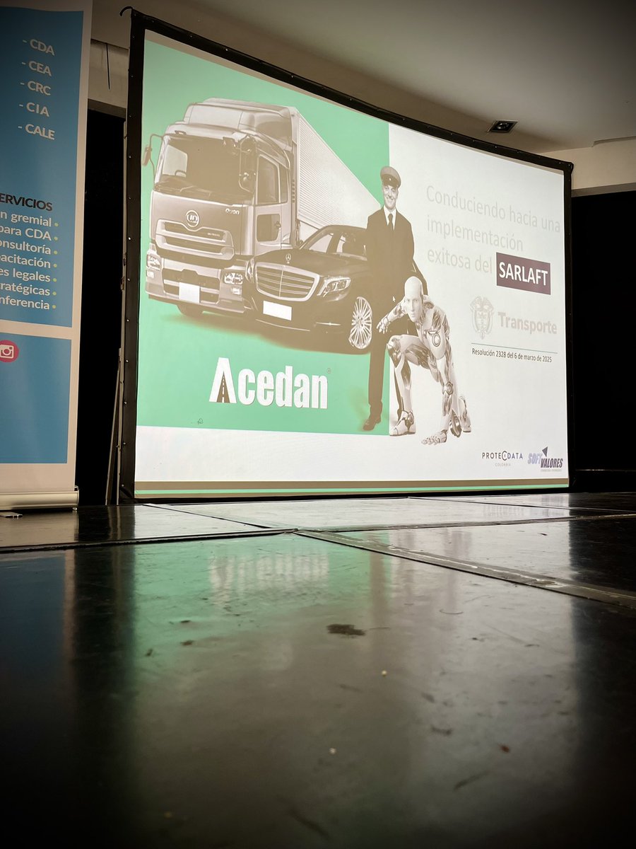 Softvalores's tweet photo. Con la participación de 
@MinTransporteCo, @sttmed, @Secretariamovilidad y 
@ansvcol, entre otros actores y organismos de control, se llevó a cabo el 6to Simposio Nacional de CDAs de #ACEDAN donde se expuso el marco normativo que dio origen a la Resolución 2328 #SARLAFT https://t.co/nufktKQ4Vr
