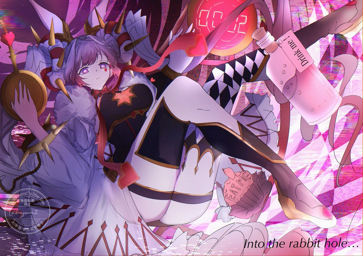 #OCGファンアート 
MⱯLICE <Pawn> White Rabbit (2025)