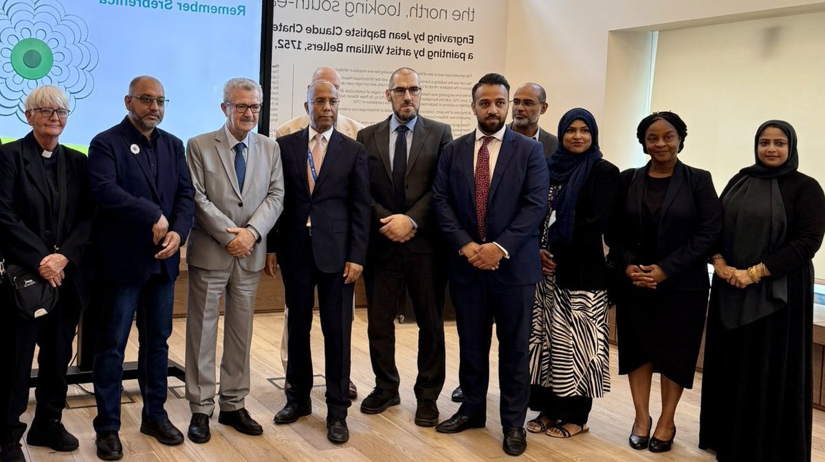 Maium Miah Talukdar (@maiummiah) on Twitter photo Remembering Srebrenica
30 years on, we honour the victims of the genocide and reaffirm our commitment to unity, peace, and justice.
<a href="/TowerHamletsNow/">Tower Hamlets Council</a> stands with all communities today and always.
#Srebrenica30 #NeverForget #TowerHamlets <a href="/LutfurRahmanTH/">Lutfur Rahman</a> Remembering Srebrenica
30 years on, we honour the victims of the genocide and reaffirm our commitment to unity, peace, and justice.
<a href="/TowerHamletsNow/">Tower Hamlets Council</a> stands with all communities today and always.
#Srebrenica30 #NeverForget #TowerHamlets <a href="/LutfurRahmanTH/">Lutfur Rahman</a>