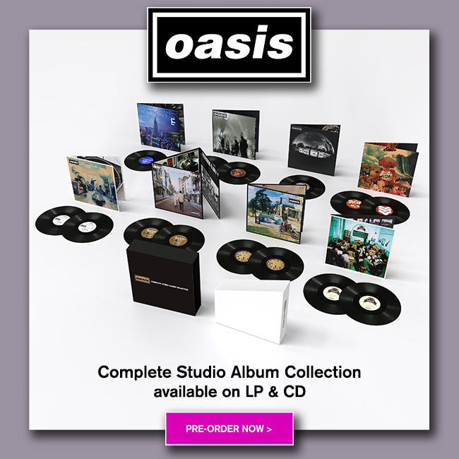 hmvtweets's tweet image. CALLING ALL ROCK 'N' ROLL STARS! 

Oasis Complete Studio Album Collection is here and available on LP &amp;amp; CD... 

Get them before they're gone... don't look back in anger. Link below. 

ow.ly/SJT550WlNHB

#Oasis #Britpop #Oasis2025