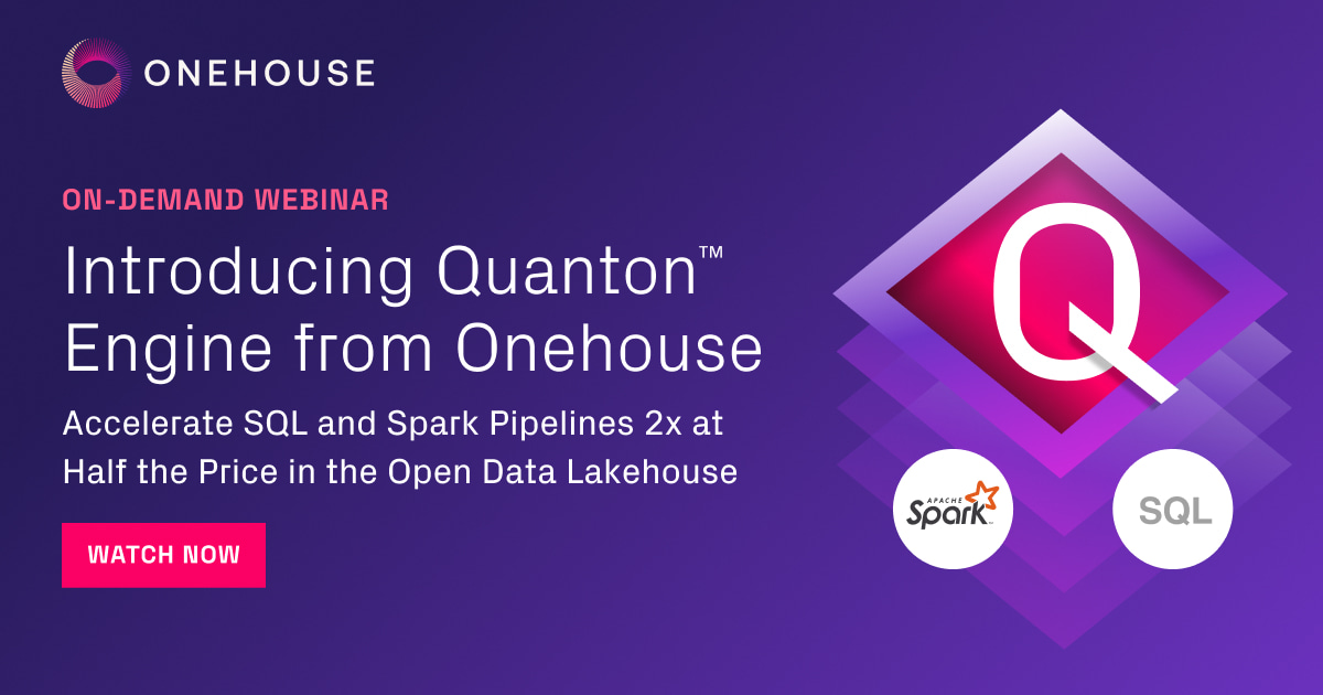 💰 Struggling with high #Spark and #SQL pipeline costs? You’re not alone.

Luckily, there's a solution.

Watch our webinar replay to see how Quanton Engine:
🔹 Delivers 2–3× better cost-performance than top cloud warehouses &amp; Spark stacks
🔹 Accelerates batch SQL and Spark in