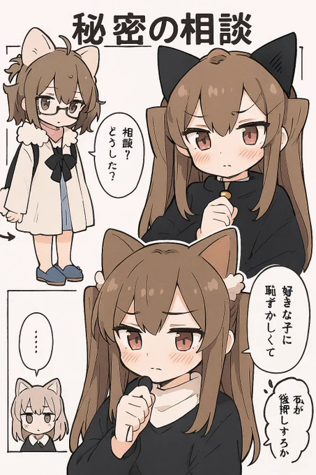 今日の漫画:秘密の相談 