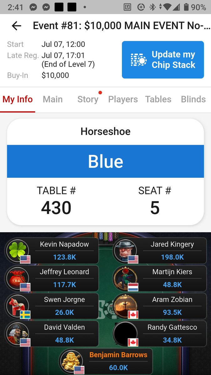 randomcrayon's tweet image. Playing the main #wsop