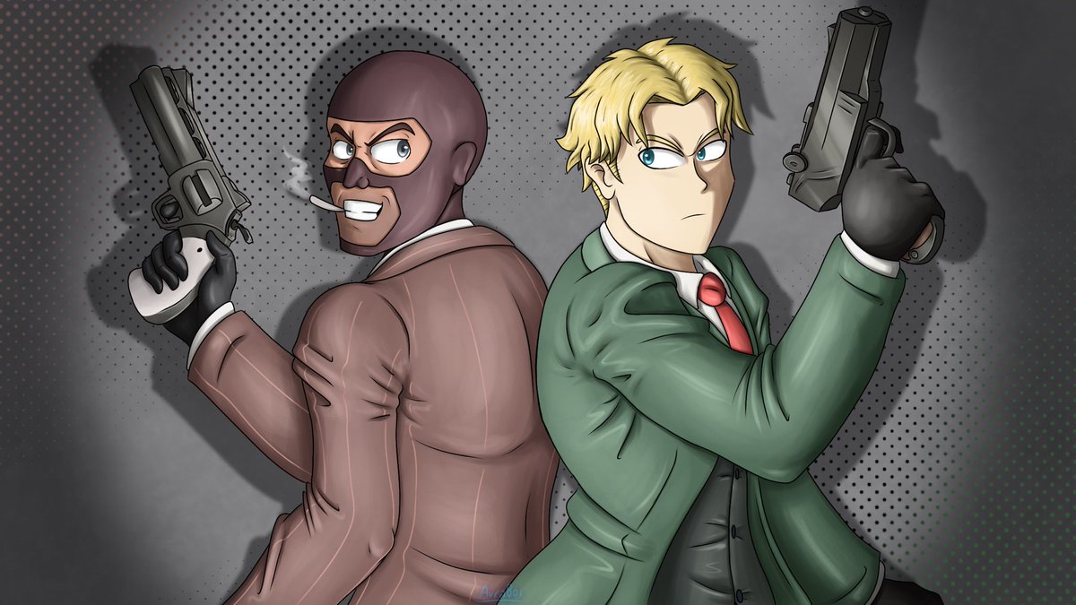AuraBoiWasTaken's tweet image. The Spy vs Loid Forger
#DEATHBATTLE #TeamFortress2 #SPYxFamily #Fanart