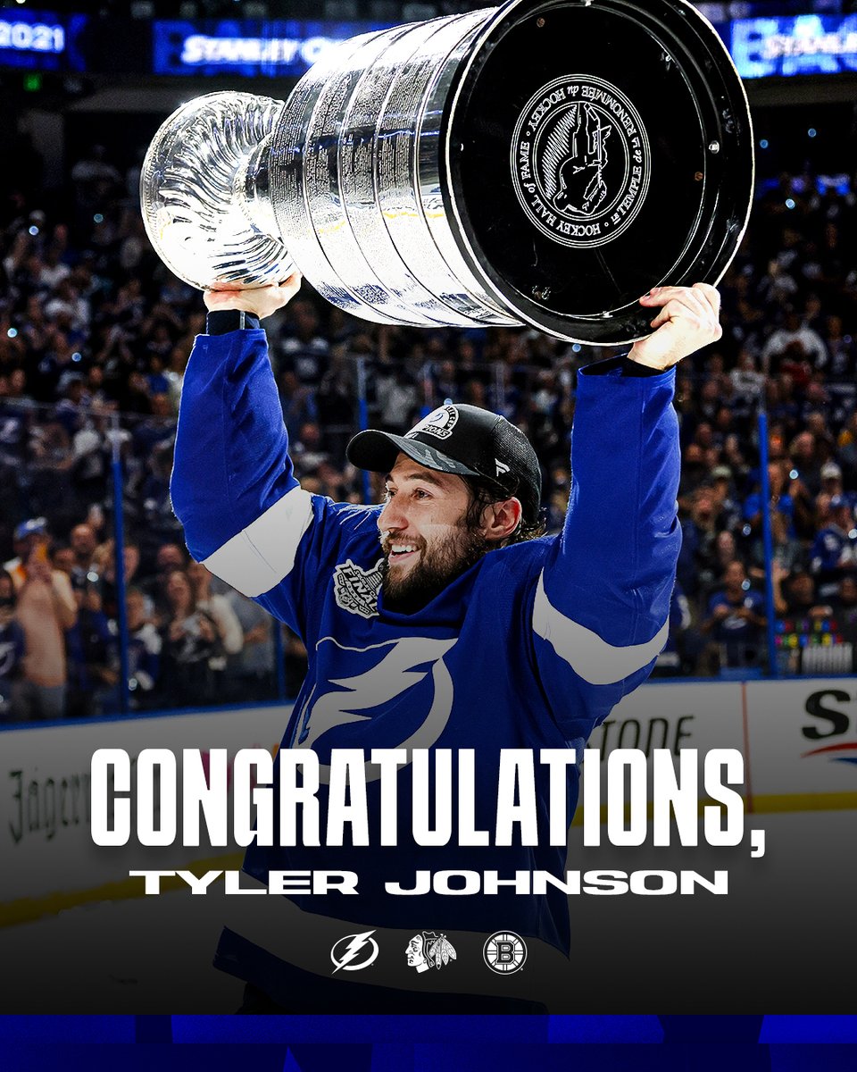 x - Tampa Bay Lightning (@tblightning) on Twitter photo Nine seasons and countless memories as a Bolt 💙
Wishing you the best in retirement, Tyler! Nine seasons and countless memories as a Bolt 💙
Wishing you the best in retirement, Tyler!