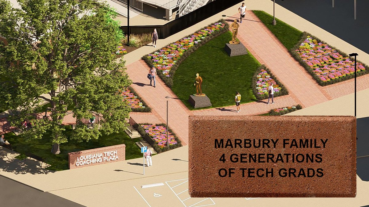 LATechChampRes's tweet image. Be a part of the Louisiana Tech Coaches Legacy Plaza!
Leave your legacy today by engraving your name next to two iconic coaches, Joe Aillet and Maxie Lambright. They helped paved the way for @LATechSports, and now its time to do your part!
buildthelegacy.com/coaches-plaza