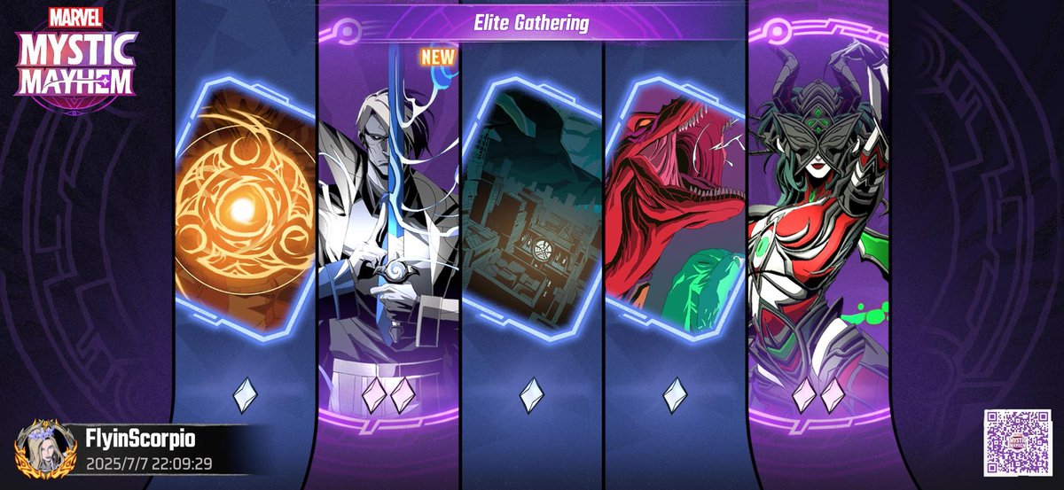 FlyinScorpio's tweet photo. MARVEL Mystic Mayhem!
Download the game to receive a 10-pull! MARVEL Mystic Mayhem - MARVEL Super Hero Team-Based Tactical RPG https://t.co/jIYrbIOOlN