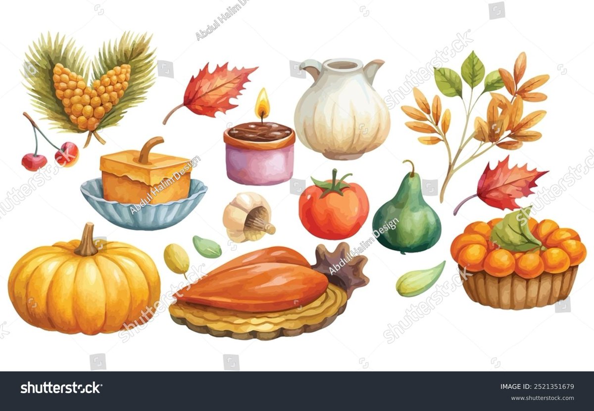 mdabdulhalim48's tweet photo. watercolor Thanksgiving Day clipart on white background >> https://t.co/osGUfjbE78
#ThanksgivingClipart #WatercolorArt #ThanksgivingDecor #FallArt #ThanksgivingDesign #WhiteBackground #DigitalArt #ArtForThanksgiving #ClipartDesign #HolidayArt https://t.co/wxcN3uTYLm