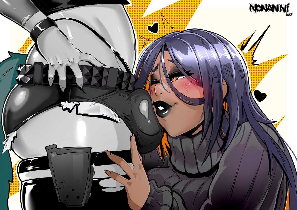 Art Commmission <a href="/DarfVRC/">Darf - Blender Idiot</a> and <a href="/Kimiko_Doll/">Kimiko</a> 
Thank you  a lot for you big support !  #digitalart #commission #lewd