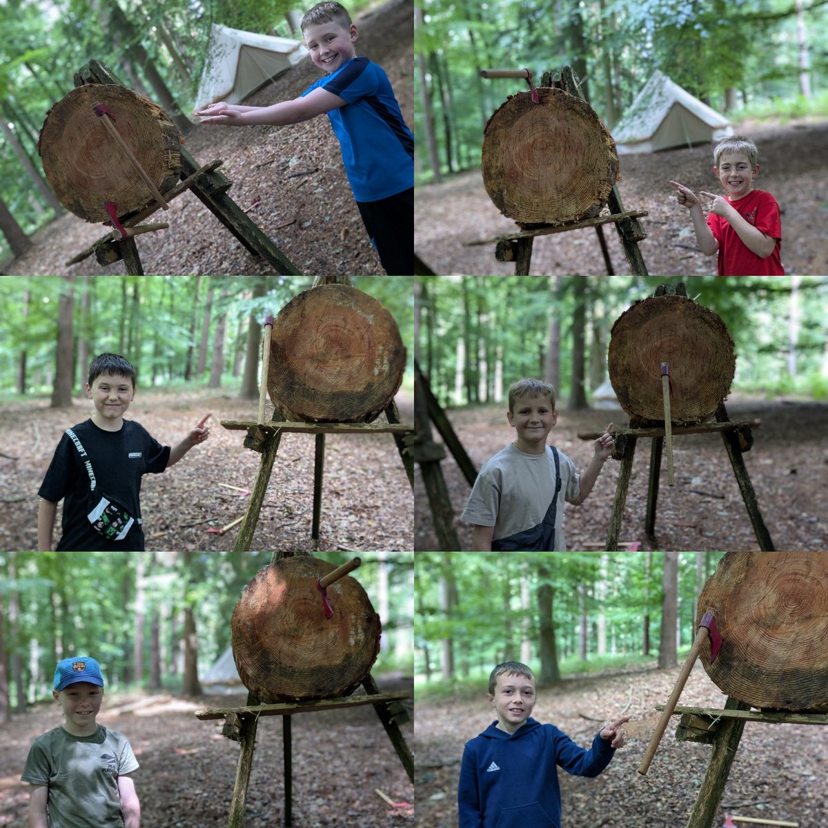 Activity one: axe throwing #norbridgeontour