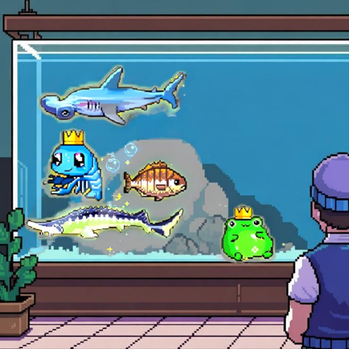DreshTrades⚡ 🇸🇬 (@dreshking44) on Twitter photo Day 1 in my new tank, and I’m already hooked 🐟🌊
When <a href="/FishingFrenzyCo/">Fishing Frenzy</a> dropped the Aquarium Update, I thought it was just another cosmetic feature...
But I was so wrong. This update brought a whole new layer of depth to the game — and I mean that literally.
Now, I’m not just Day 1 in my new tank, and I’m already hooked 🐟🌊
When <a href="/FishingFrenzyCo/">Fishing Frenzy</a> dropped the Aquarium Update, I thought it was just another cosmetic feature...
But I was so wrong. This update brought a whole new layer of depth to the game — and I mean that literally.
Now, I’m not just