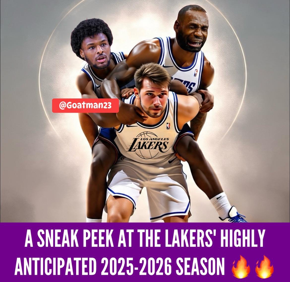 Goatmanx23's tweet image. Luka Doncic is going to have his hands full this upcoming season. God bless him 🙌🏼