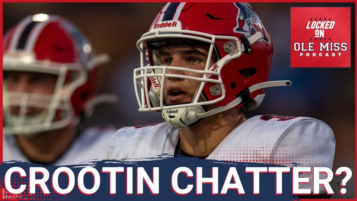 🚨 New episode tomorrow at 6 AM CT! 🚨

1️⃣ Jett Goldsberry commits to Ole Miss

2️⃣ October's brutal stretch analysis

3️⃣ Washington State, Georgia, Oklahoma predictions

4️⃣ Who's next in Rebels' recruiting?

Join Steven Willis on the Locked On Ole Miss Podcast! 🎙️