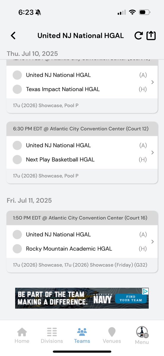 Isiah (@zay_248_) on Twitter photo Here is my schedule for Atlanta City Tournament with <a href="/unitedNJaauboys/">United NJ AAU - Boys Program</a>
<a href="/HoopGroupEamonn/">Eamonn Mahar</a> <a href="/UChicagoMBB/">UChicago Basketball</a>
@VULMBB_ <a href="/PrepHoops_NJ/">Prep Hoops New Jersey</a> <a href="/EmoryBasketball/">Emory Men’s Basketball</a> <a href="/Jared_Wagner5/">Jared Wagner</a> <a href="/JaspersMBB/">Manhattan Basketball</a> <a href="/CoachNoff/">Brian Aronoff</a> <a href="/ElijahShulman2/">Elijah Shulman</a> <a href="/JosephCooper32/">Coach Cooper</a> <a href="/HoopGroupAL/">Hoop Group Academic League (HGAL)</a> <a href="/CoachSeikel/">Dylan Seikel</a> <a href="/MikeMailhot21/">Michael Mailhot</a> <a href="/EmoryBasketball/">Emory Men’s Basketball</a> <a href="/DSUMBB/">Delaware State MBB</a> Here is my schedule for Atlanta City Tournament with <a href="/unitedNJaauboys/">United NJ AAU - Boys Program</a>
<a href="/HoopGroupEamonn/">Eamonn Mahar</a> <a href="/UChicagoMBB/">UChicago Basketball</a>
@VULMBB_ <a href="/PrepHoops_NJ/">Prep Hoops New Jersey</a> <a href="/EmoryBasketball/">Emory Men’s Basketball</a> <a href="/Jared_Wagner5/">Jared Wagner</a> <a href="/JaspersMBB/">Manhattan Basketball</a> <a href="/CoachNoff/">Brian Aronoff</a> <a href="/ElijahShulman2/">Elijah Shulman</a> <a href="/JosephCooper32/">Coach Cooper</a> <a href="/HoopGroupAL/">Hoop Group Academic League (HGAL)</a> <a href="/CoachSeikel/">Dylan Seikel</a> <a href="/MikeMailhot21/">Michael Mailhot</a> <a href="/EmoryBasketball/">Emory Men’s Basketball</a> <a href="/DSUMBB/">Delaware State MBB</a>