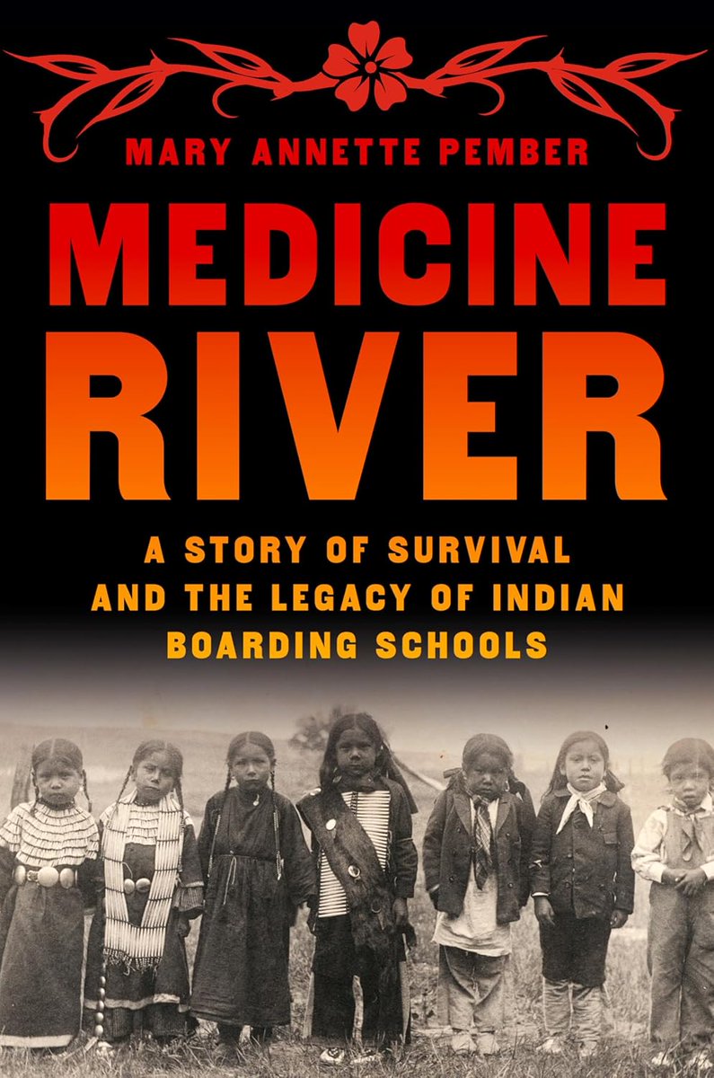BPegged's tweet image. A dark and personal history of Native American boarding-schools and the lingering impacts upon the Ojibwe community. Read my book review of Medicine River by Mary Annette Pember (@mapember) (@PantheonBooks) at WiRoB: washingtonindependentreviewofbooks.com/bookreview/med…
