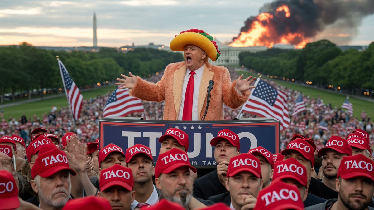 ElectionDay2018's tweet photo. #TwoWeek #TacoTrump caves again on Tariffs https://t.co/7KhaEkOEJf