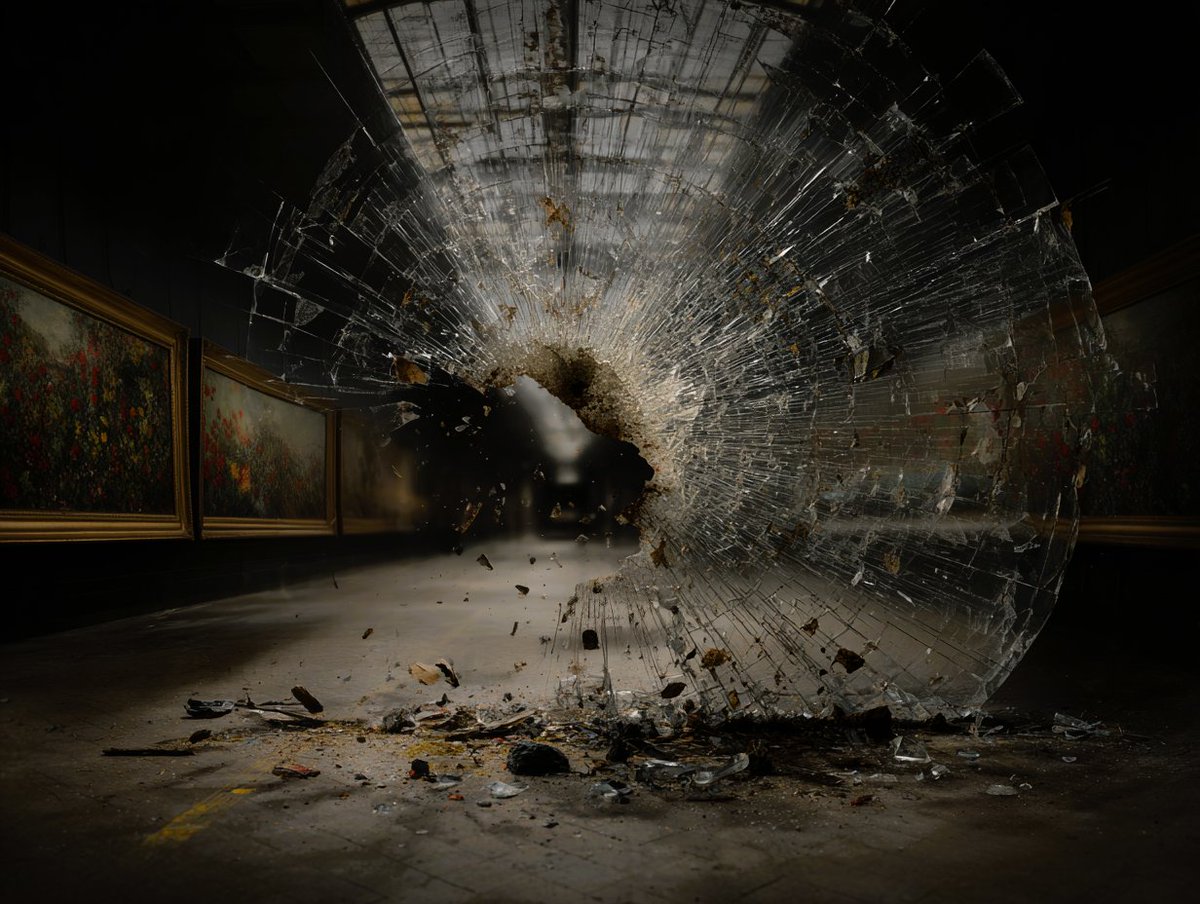 aish0626's tweet image. Destruction — the Name of This Exhibit
#aiart #DigitalArt #NFTCommunity