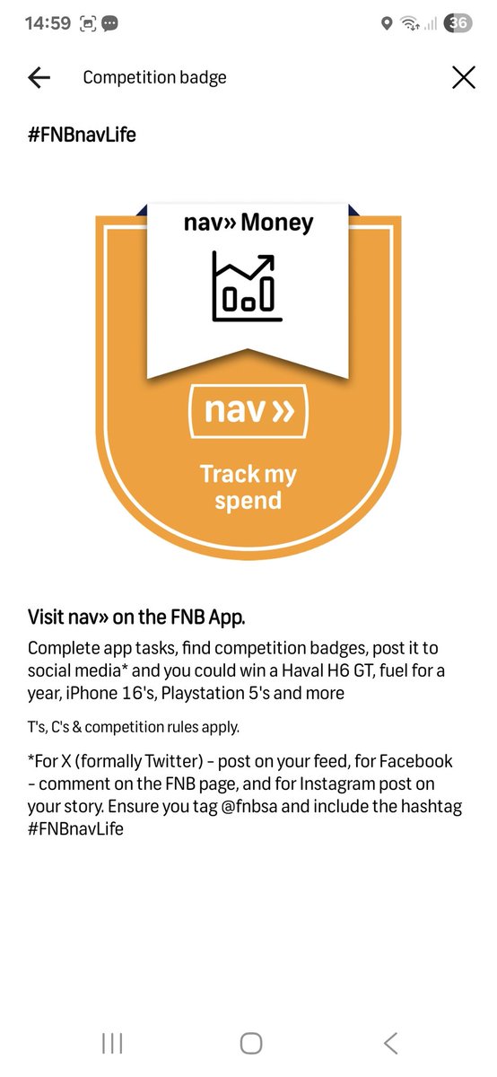 Iam_Fi's tweet photo. #FNBnavLife @FNBSA helping me navigate life easier https://t.co/vIQSZjH3Mz