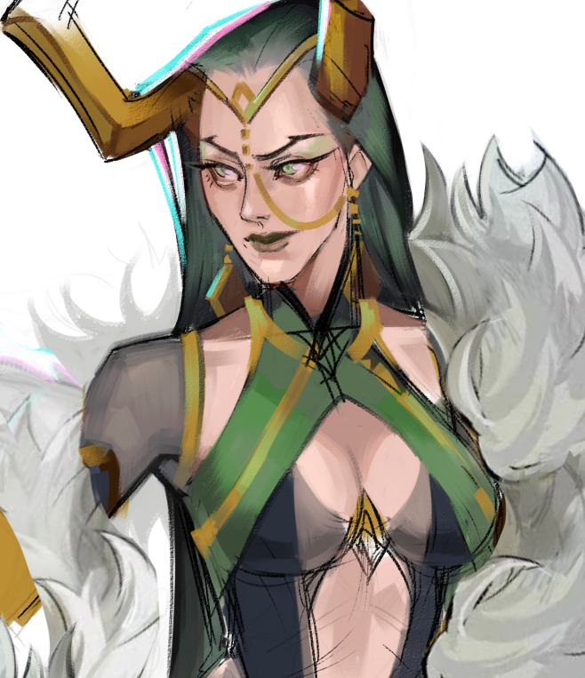 SoulDerik's tweet image. WIP #2 - Lady Loki