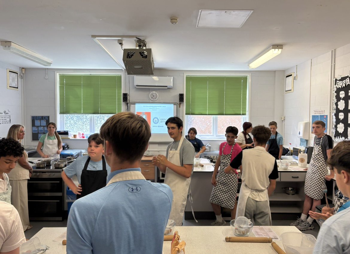 Mr Norris (@mrnorris369382) on Twitter photo Itโs official! <a href="/TheRowansAP/">The Rowans AP Academy</a> have made it into the Guinness Book of World Records, we joined <a href="/jamieoliver/">Jamie Oliver</a> for the largest live cooking lesson ever, 10,550 cooks took part in total, beating the previous record by more than 4000. Iโm super proud of our pupils!
#dreambig #resilience Itโs official! <a href="/TheRowansAP/">The Rowans AP Academy</a> have made it into the Guinness Book of World Records, we joined <a href="/jamieoliver/">Jamie Oliver</a> for the largest live cooking lesson ever, 10,550 cooks took part in total, beating the previous record by more than 4000. Iโm super proud of our pupils!
#dreambig #resilience