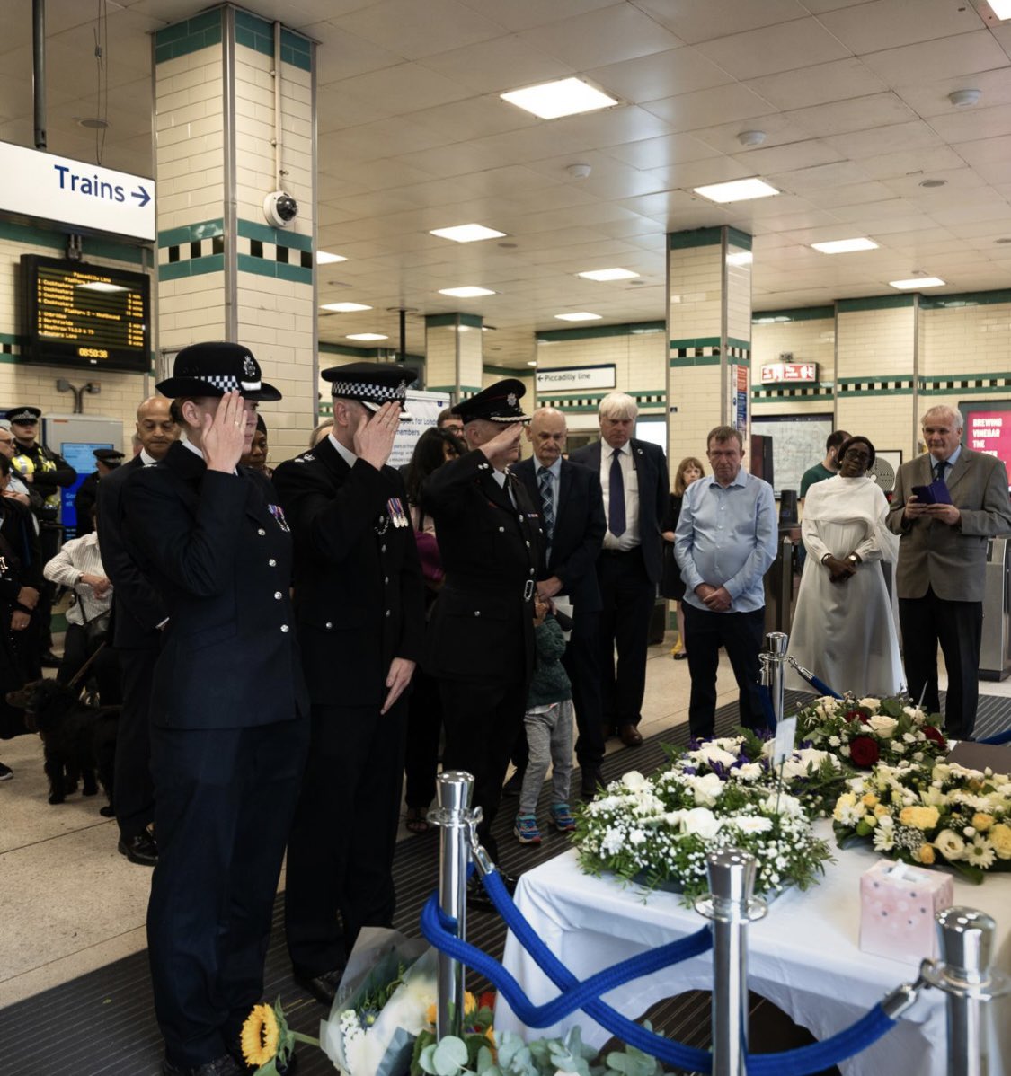 Marking 20 years since the 7/7 terrorist attacks, firefighters from across the UK capital joined commemorations today to remember the 52 people, including a London Fire Brigade employee, that died. 

God Bless ✝️