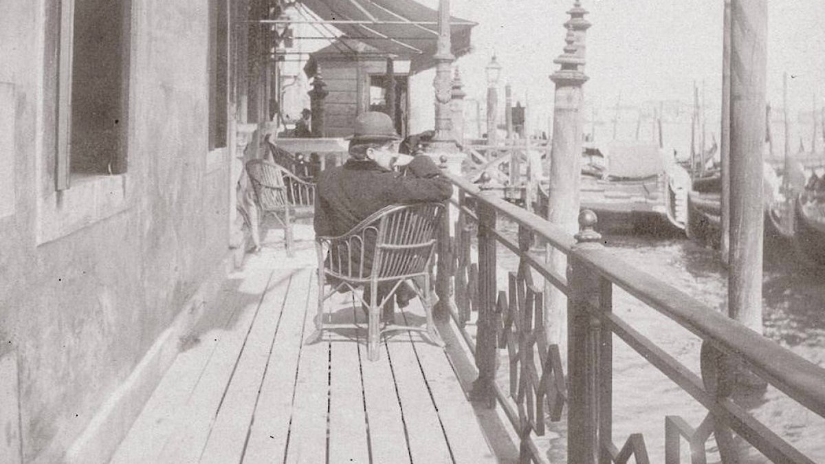 Marcel Proust in Venice in 1900