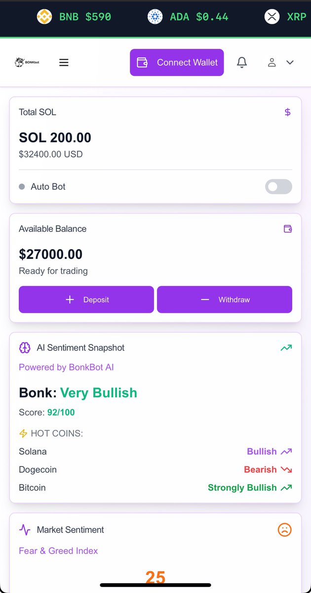 raysol_5's tweet photo. https://t.co/ZNEqWEOFqy

Just discovered Bonk Bot on Telegram &amp; it’s a game-changer for $SOL traders!

✅ Trade $BONK &amp; other Solana tokens
📈 Copy top wallets in real-time
⚡️ Snipe new coins fast
🧠 No DEX, no stress https://t.co/dl2Ay3ldhG