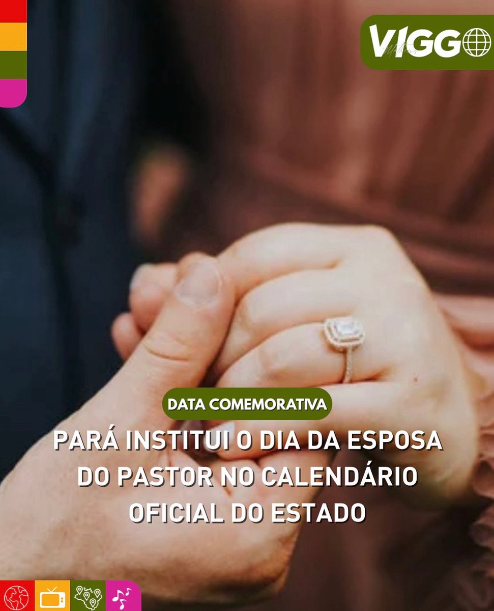 matheusviggo's tweet image. Foi sancionada no Pará a Lei nº 11.069, de 4 de julho de 2025, que institui o Dia da Esposa do Pastor no calendário oficial do Estado. A nova data comemorativa será celebrada anualmente no primeiro domingo do mês de março, com programações e homenagens promovidas por igrejas…