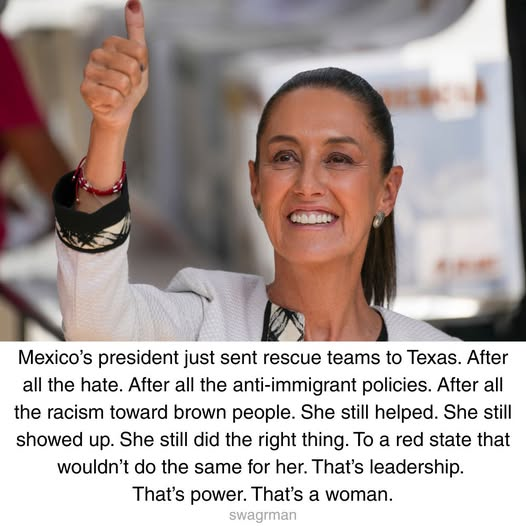 If situations were reversed, do you think Trump would have sent rescue teams into Mexico?

Your thoughts?