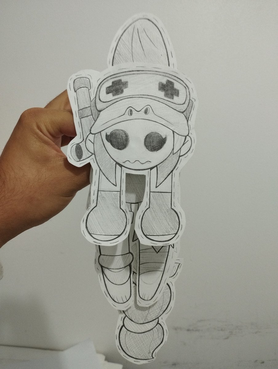 HisnBr's tweet image. Alli the alligarto.
Foi divertido fazer esse bonequinho, pena q fica descolando toda hora