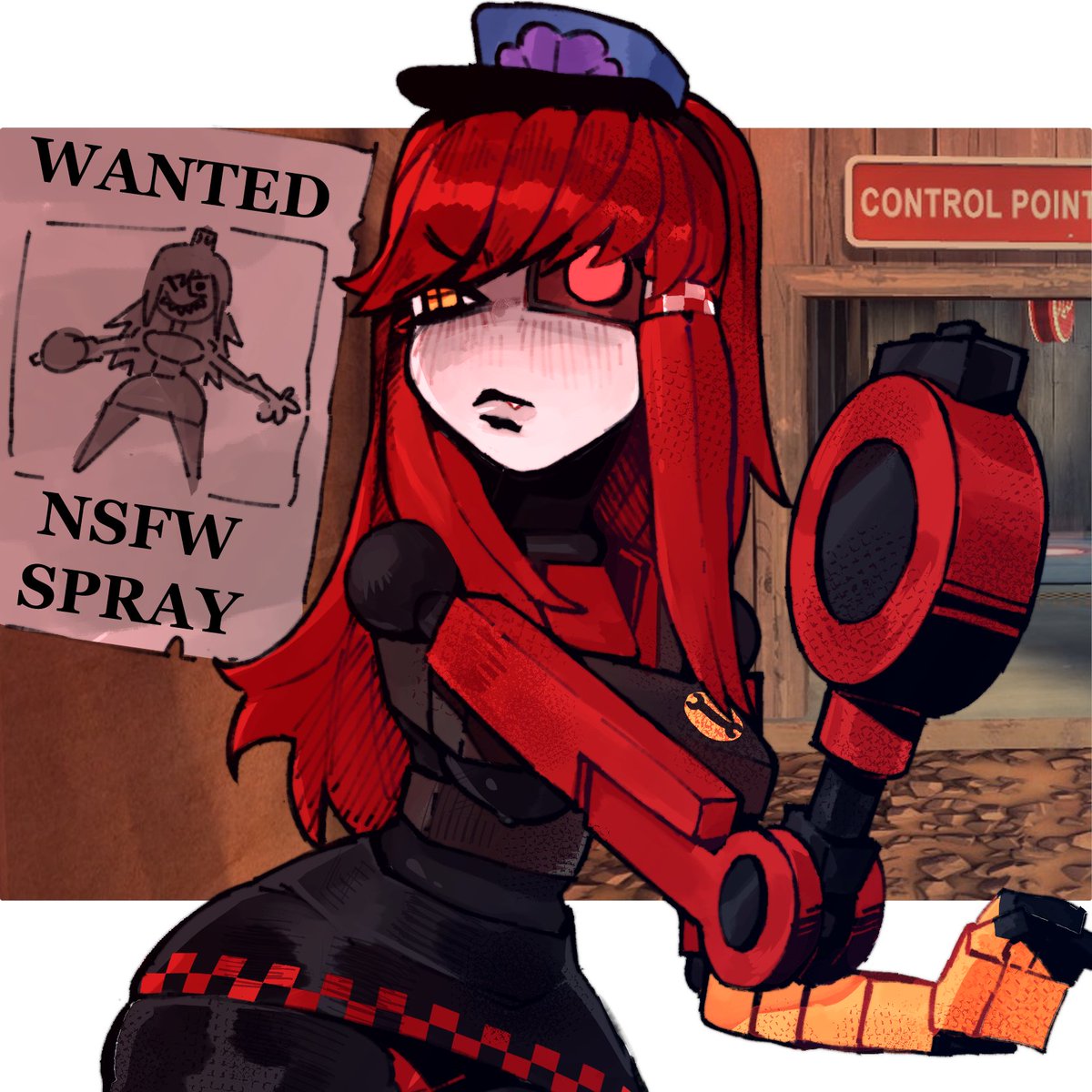 Kreevler (@kreevler) on Twitter photo forgot I scribbled this stupid ass thing for a tf2 spray forgot I scribbled this stupid ass thing for a tf2 spray