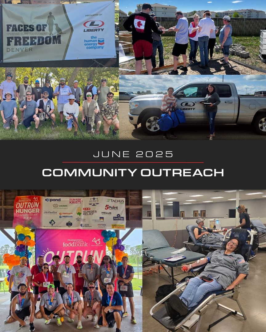 Community Outreach Spotlight - June Happenings 

Liberty’s Magnolia and Houston offices teamed up to support the Montgomery County Food Bank’s Outrun Hunger 5K. With 14 team members participating, they helped provide up to 2,800 meals for individuals facing hunger.

Liberty’s
